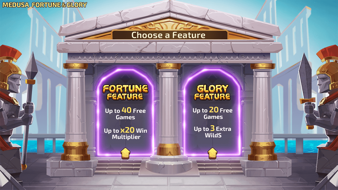 Medusa Fortune and Glory free spins